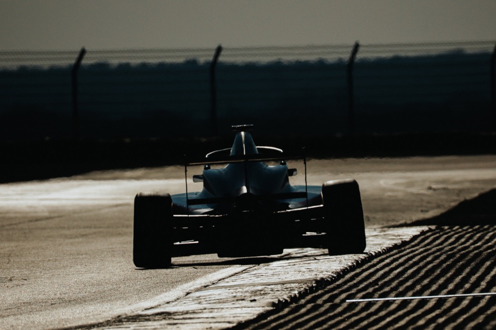 Luca Magnussen på Silverstone: Høje forventninger.
(Foto: Luca Magnussen Racing)